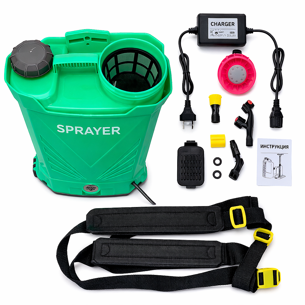 Акумулаторна гръбна пръскачка 18L SPRAYER LUX – 12V / 8Ah