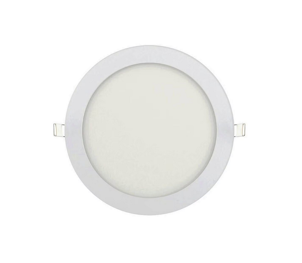 LED панел кръгъл SLIM 6400K за окачен таван – бял