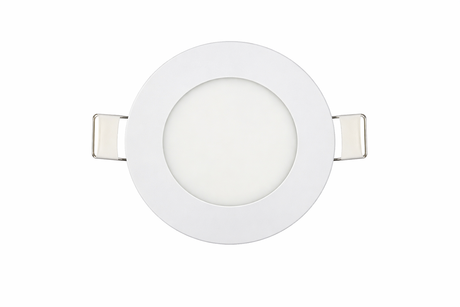 LED панел кръгъл SLIM 6400K за окачен таван – бял