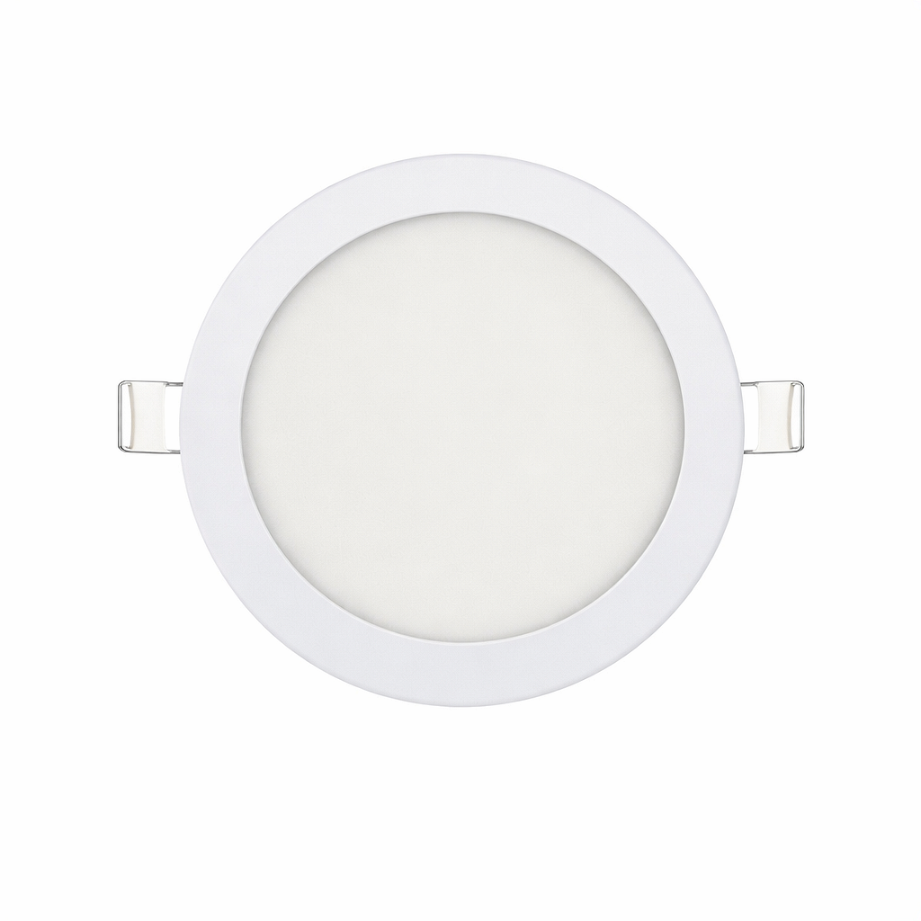 LED панел кръгъл SLIM 6400K за окачен таван – бял