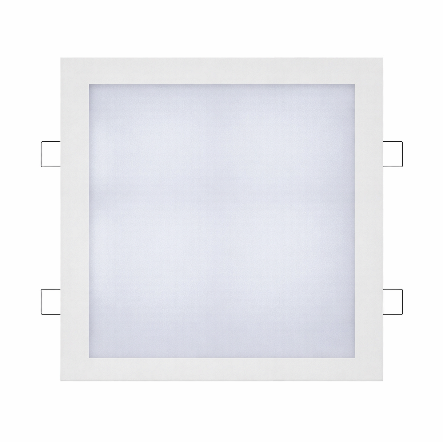 LED панел квадратен SLIM 6400K за окачен таван – бял