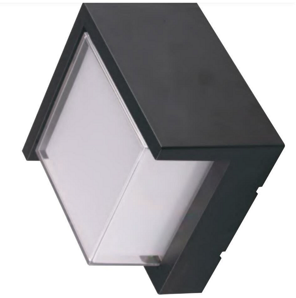 LED стенна квадратна лампа, 12W, неутрална бяла светлина 4200K
