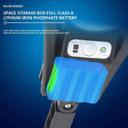 Соларна LED лампа 100W със сензор, за външна употреба и дистанционно